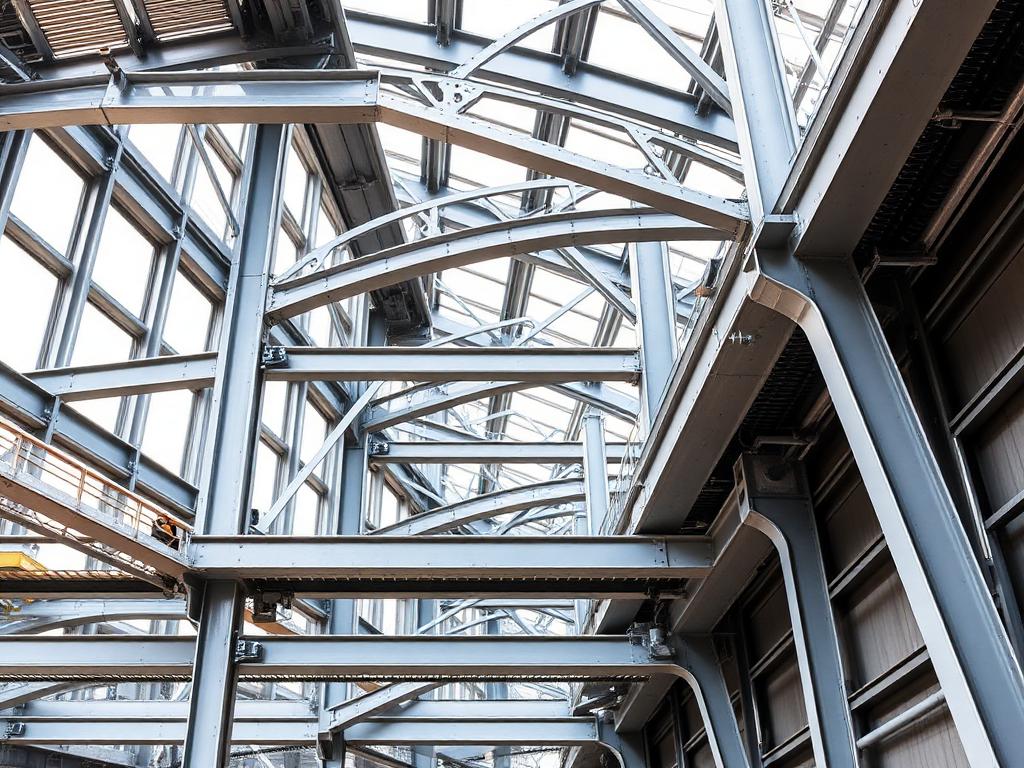 Bespoke architectural steel framework
